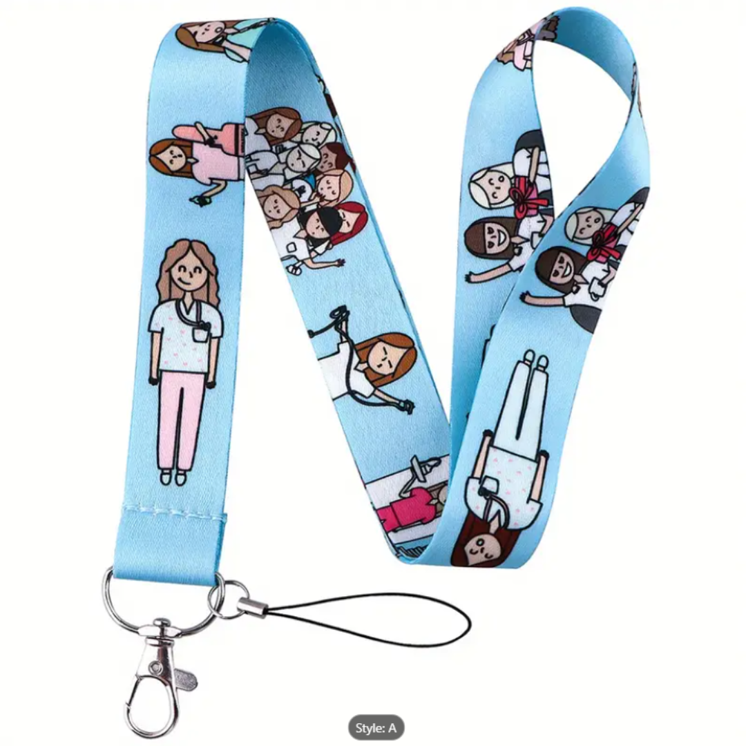 Fun Nurse-Themed Lanyards – Surprise Pick with Personal Touch!