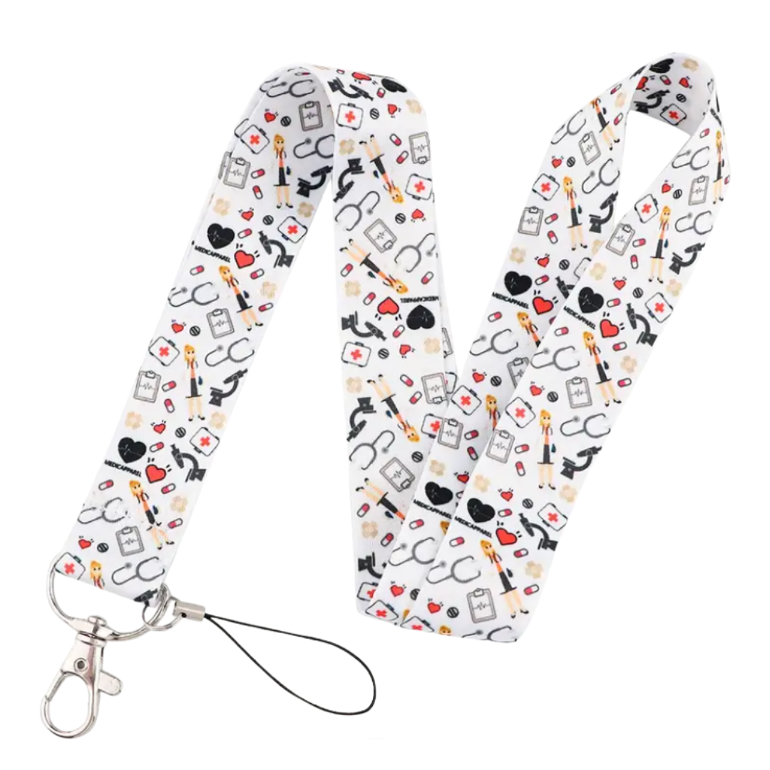 Fun Nurse-Themed Lanyards – Surprise Pick with Personal Touch!