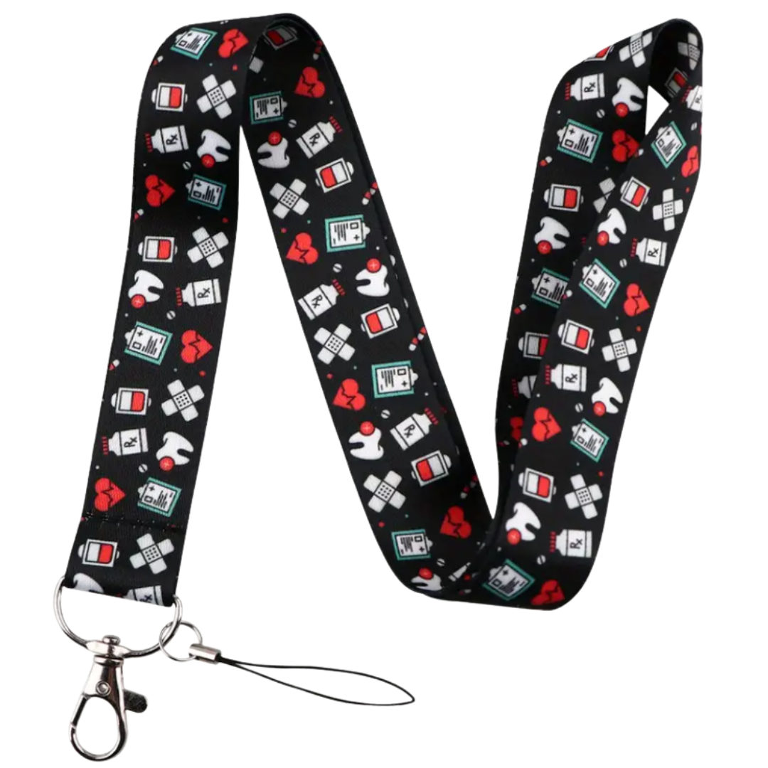 Fun Nurse-Themed Lanyards – Surprise Pick with Personal Touch!