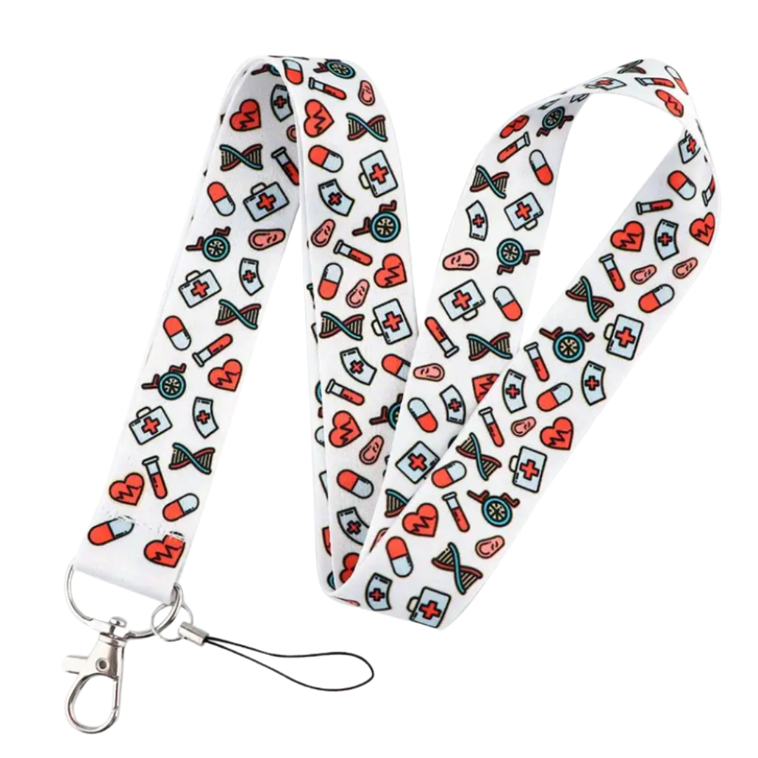 Fun Nurse-Themed Lanyards – Surprise Pick with Personal Touch!