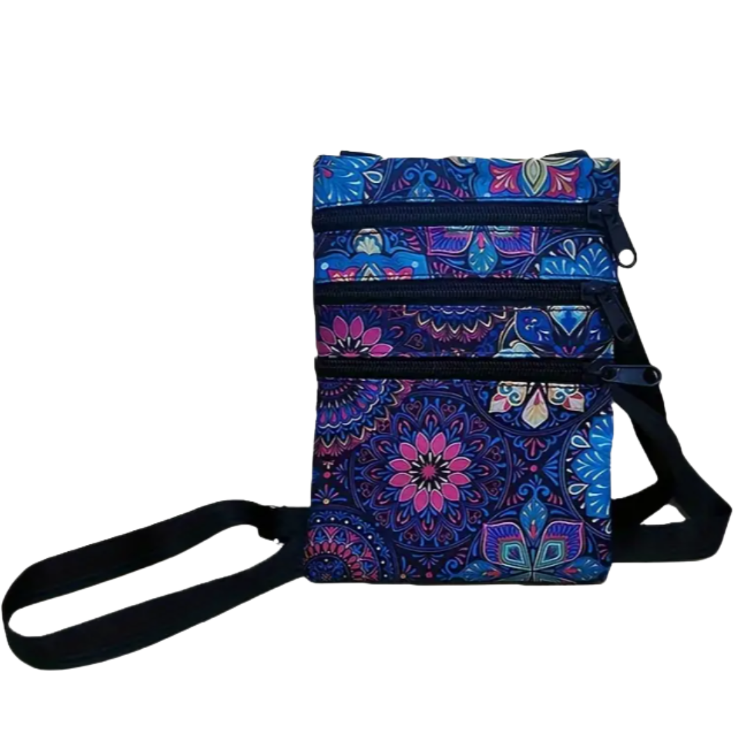 3-Zip Sling Nurses Pouch - Two colours available, let us add your logo
