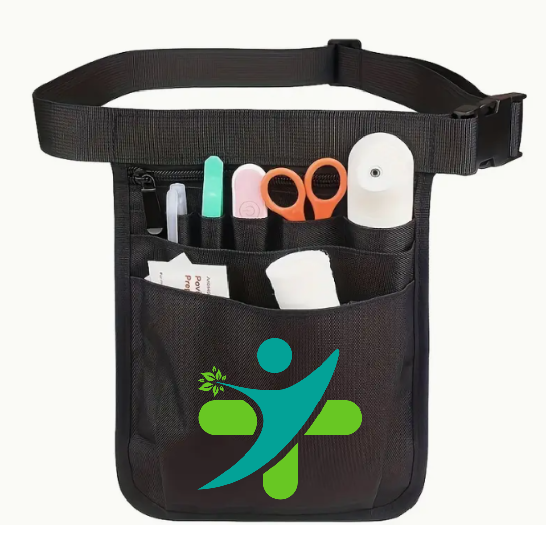 Nurses Waist Bag with slots for pens, scissors, etc - Let us add your Logo!