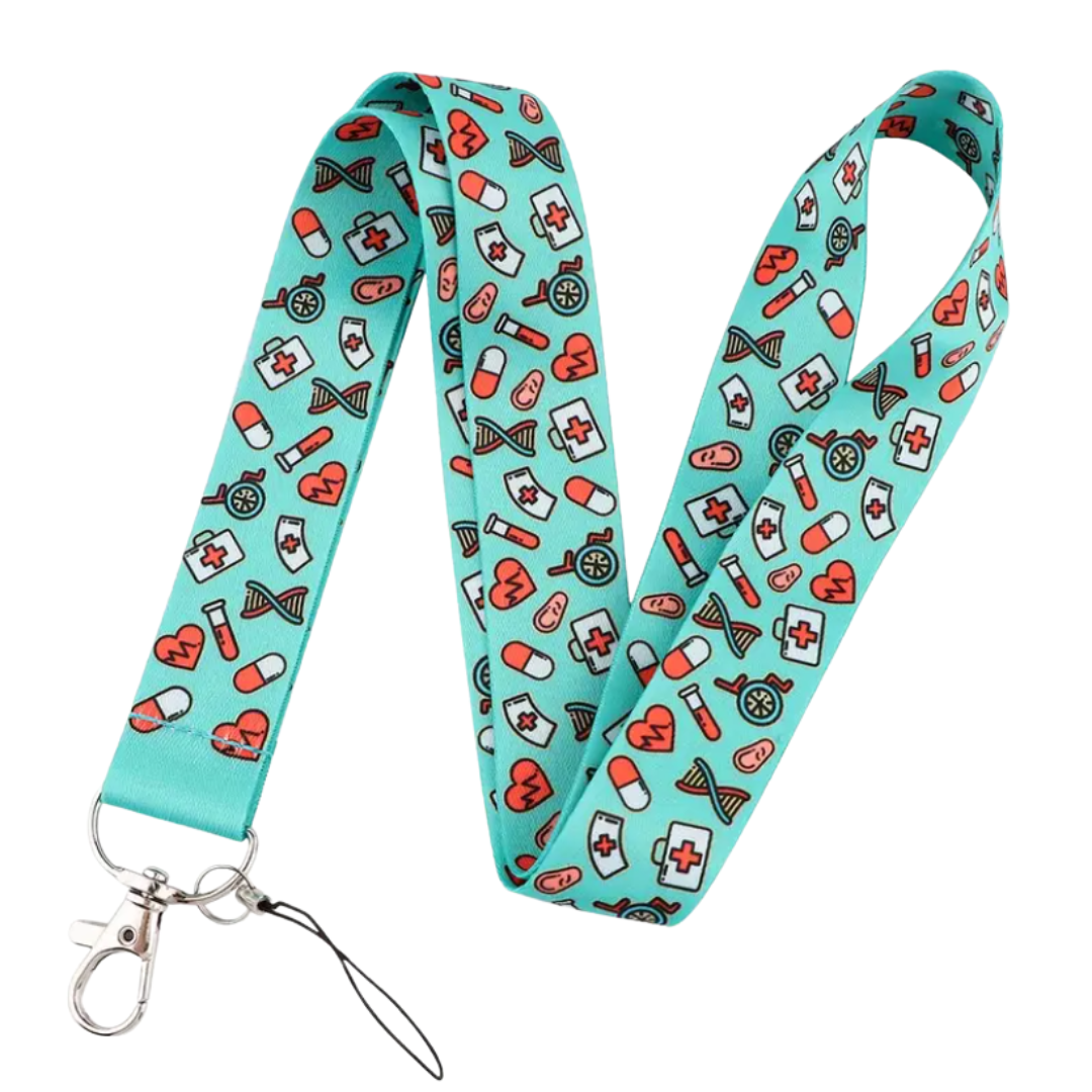 Fun Nurse-Themed Lanyards – Surprise Pick with Personal Touch!