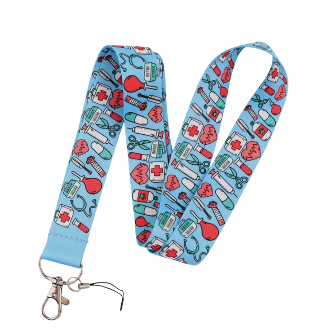 Fun Nurse-Themed Lanyards – Surprise Pick with Personal Touch!