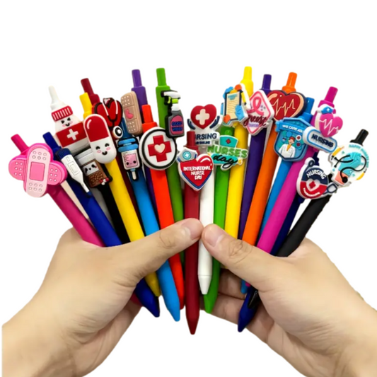 Nursing Pens – Fun, Functional and Perfect for Busy Nurses (Set of 5 Pens)
