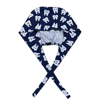 Tooth Scrub Cap - Perfect for Maxillofacial Specialists, Nurses, Dentists, Dental Nurses and Dental Assistants