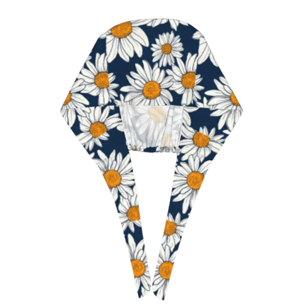 Daisy Scrub Cap- Perfect for Specialists, Doctors, Dentists, Nurses and many more