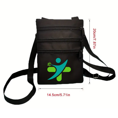 3-Zip Sling Nurses Pouch - Two colours available, let us add your logo