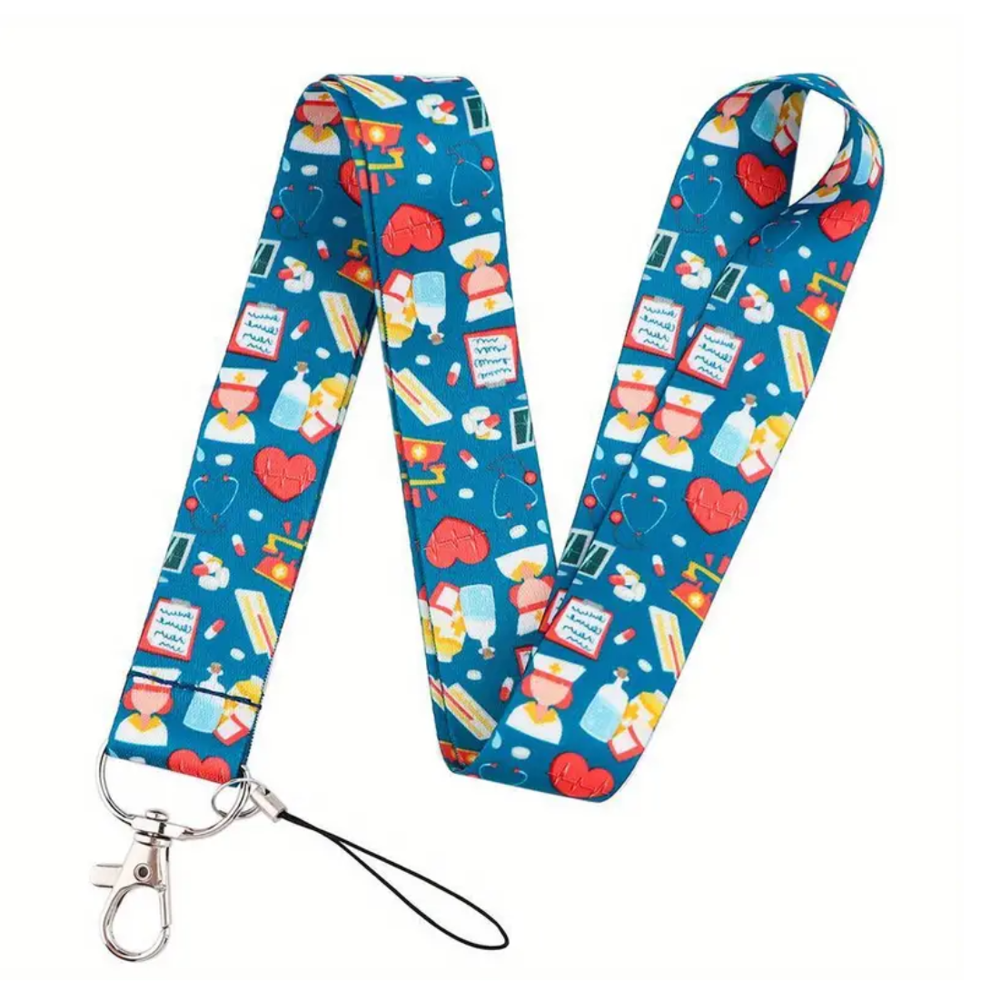 Fun Nurse-Themed Lanyards – Surprise Pick with Personal Touch!