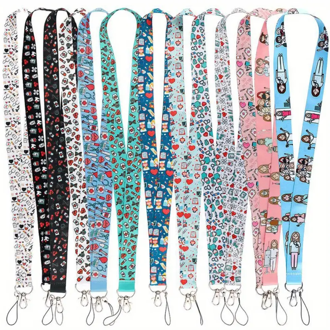 Fun Nurse-Themed Lanyards – Surprise Pick with Personal Touch!