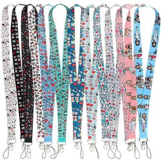 Fun Nurse-Themed Lanyards – Surprise Pick with Personal Touch!