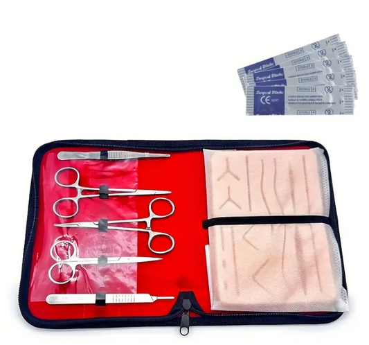 Professional Suturing Practice Kit (with optional dental and scar additions)